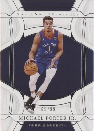 Michael Porter Jr. 2021-22 Select Courtside Tiger Stripe Prizm