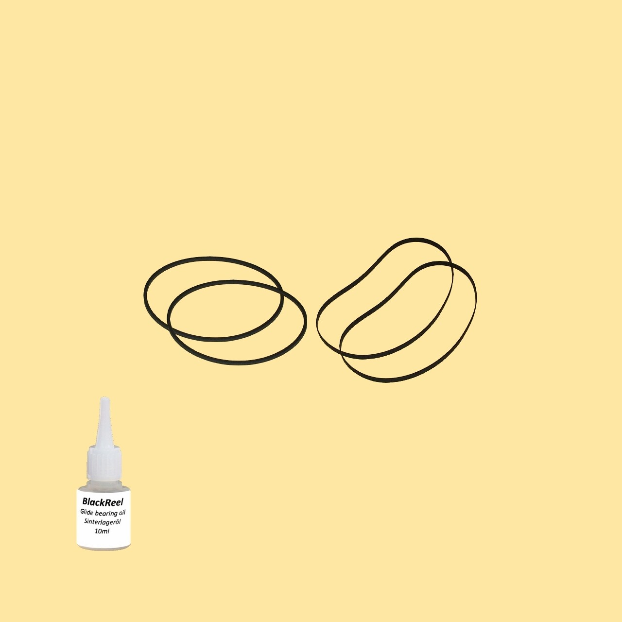 Kit 5 Für Sony Tc-we 525 Tape Deck Cassette Deck