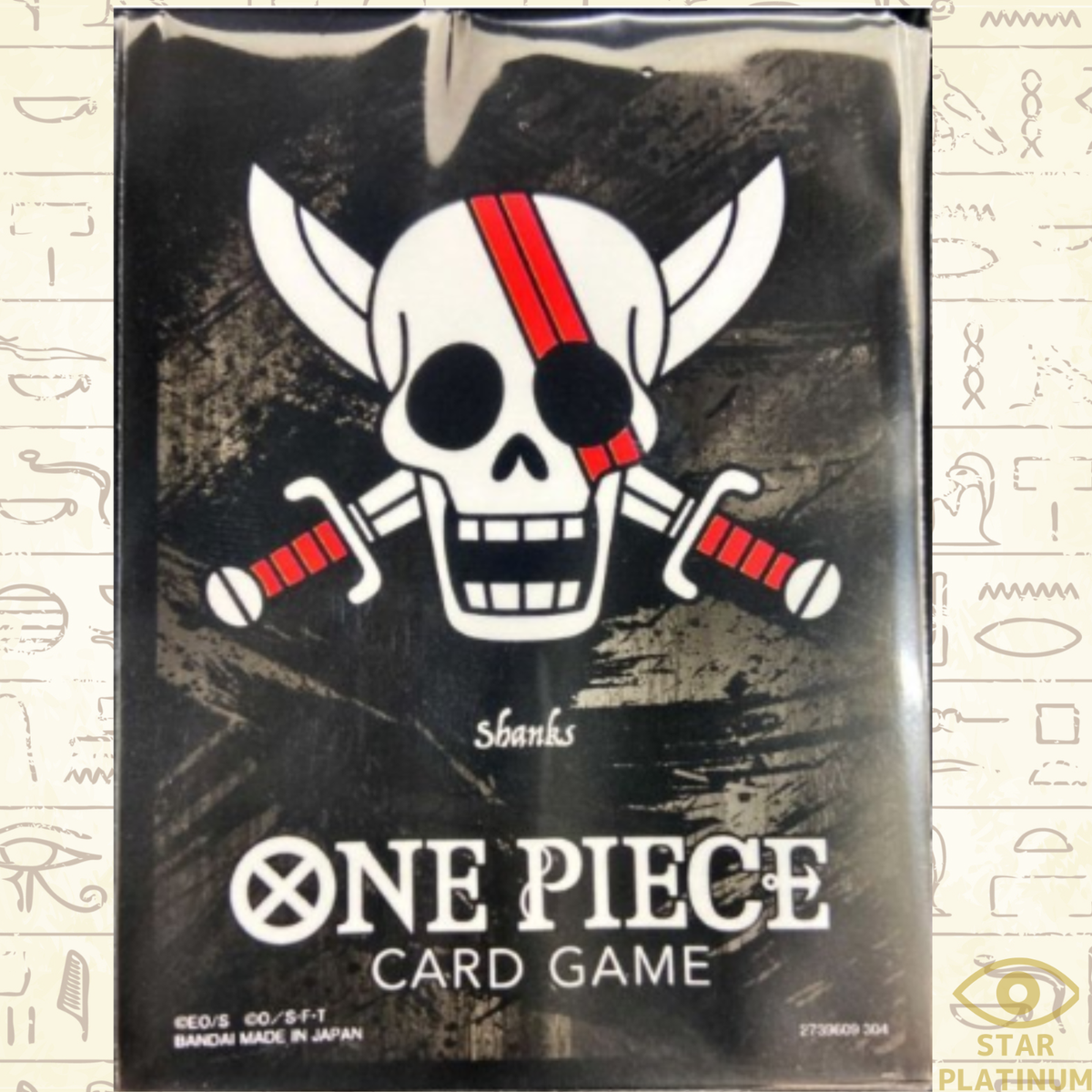 shanks card sleeves ONE PIECE Card Game Official Limited Card Sleeves Shanks 70 Sleeves