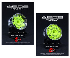 DS Racing Aero Drift Wheel Inserts Flu Green 1/10 RC Drift Elements Flat Slope