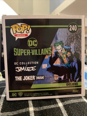 POP! HEROES DC SUPER-VILLAINS ジョーカー Funko Pop Heroes Deluxe Joker (Hush) Jim Lee DC Super
