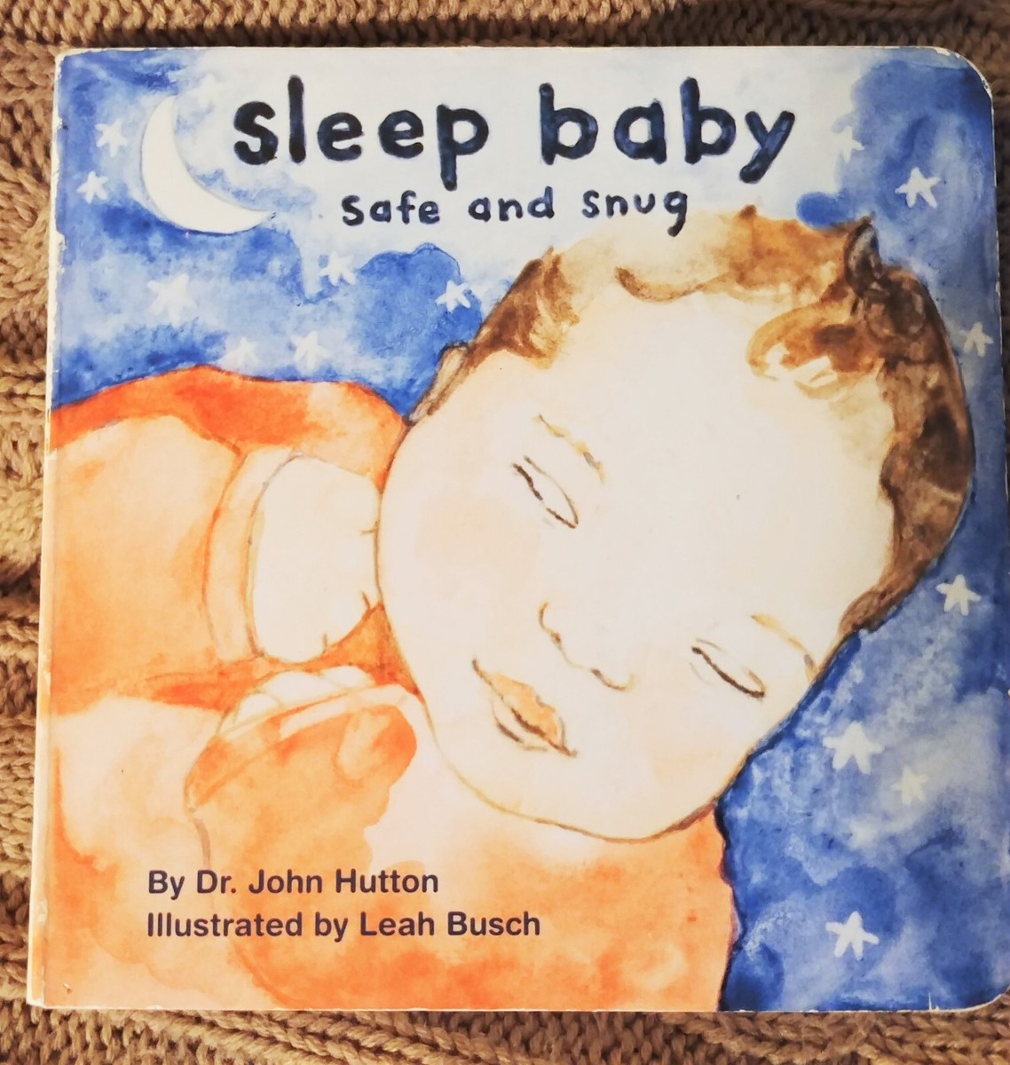Sleep Baby Safe Snug Board book Hutton John infant night time kids  SIDS !*