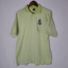 Vintage Warner Bros Studio Store Polo Shirt Mens Medium Golf Tasmanian Devil 90s