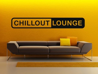 S399 Chillout Lounge Wandtattoo Schlafzimmer Wohnzimmer ...