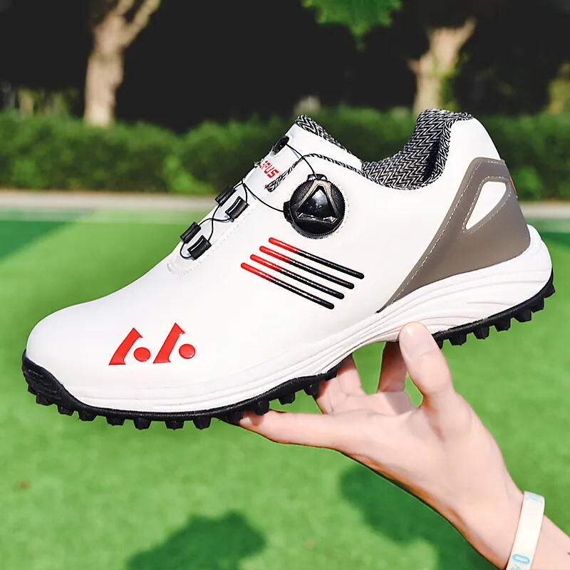 Scarpe da Golf Uomo Impermeabili Comode Scarpe da Passeggio Antiscivolo Golf Sneakers foto 5