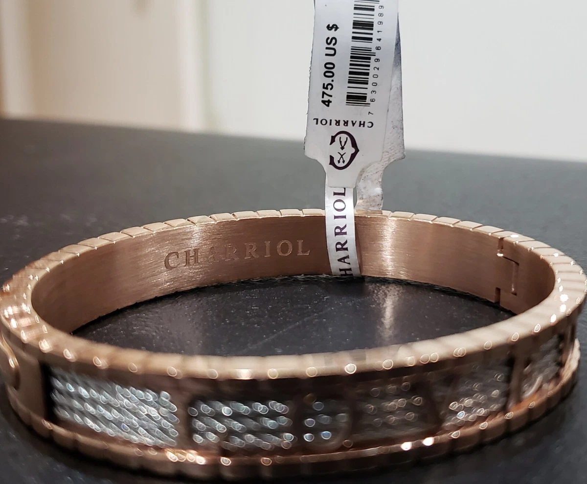 Charriol 2024 gold bangle