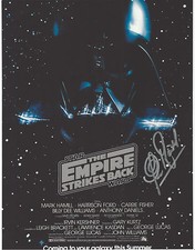 CLIVE REVILL SIGNED 'STAR WARS V: EMPIRE STRIKES BACK' EMPEROR 8X10 PHOTO B COA