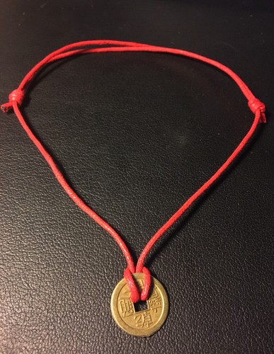 Lucky Chinese Feng Shui Coin Red 