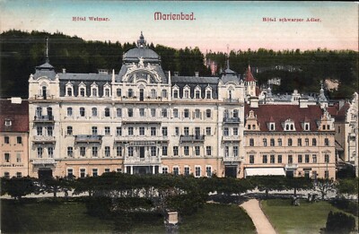 Mariánské Lázně, Hotel Weimar, Hotel Schwarzer Adler
