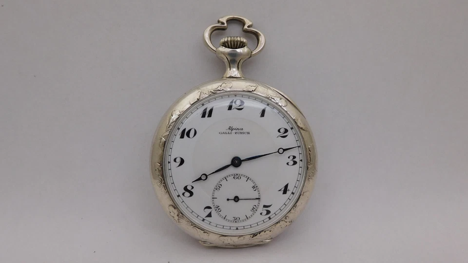 Working Silver Pocket Watch Taschenuhr Silver Pocket Watch Working C949 - Image 2 of 4