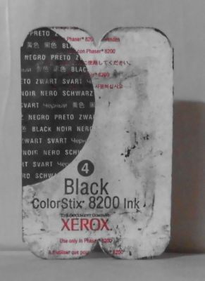 Original Tektronix  Xerox 016-2040-00  black ColorStix Phaser 8200 Ink  1stk