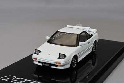 1/64 Hobby Japan Toyota MR2 1600G-LIMITED SUPER CHARGER 1986 White