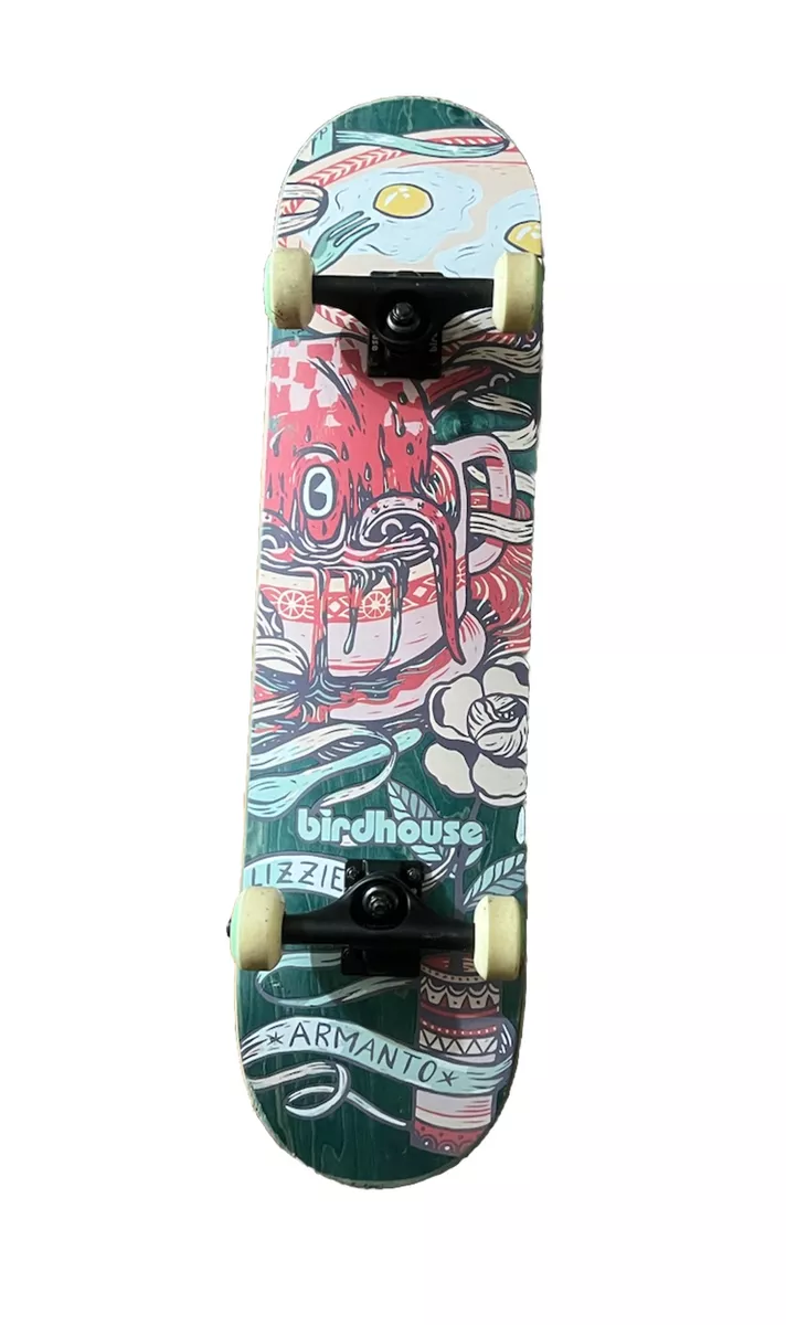 Birdhouse Skateboard Deck Lizzie Armanto Barely used Matching Trucks and wheels
