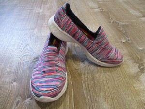 multi colored skechers go walk