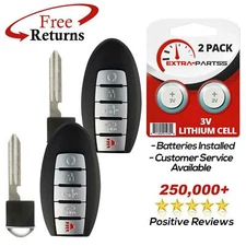 2 For 2014 2015 2016 2017 Infiniti QX80 Keyless Remote Smart Key Fob CWTWB1G744