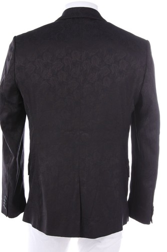 NUEVO LOOK Blazer Estampado de Cachemira 50 Negro - Imagen 2 de 5