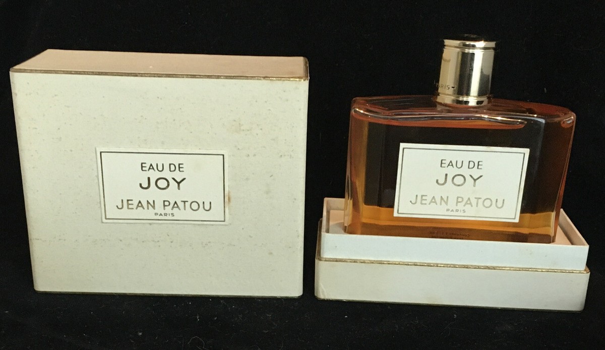 Eu De JOY By Jean Patou 1.5 oz Paris Vintage Perfume No. 1204 NIB