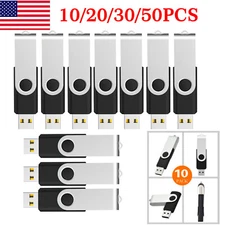 Lot 2GB 10 20PCS 50PCS Black USB 2.0 Flash Drives Memory Sticks Thumb Pen Drive