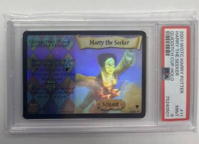 Harry Potter WOTC Harry the Seeker Holo PSA 9 | eBay