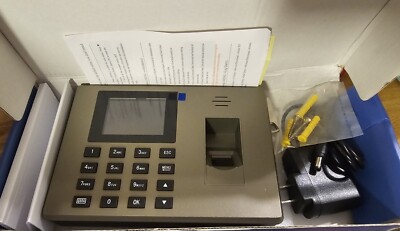 Biometric Fingerprint Checking-in Attendance Machine Office Employee Time Clock