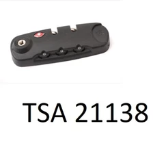 Generic Surface Mount Replacement Part TSA Combination Lock for luggage TSA21138