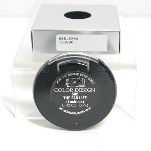 Lancome Color Design The Fab Life Lustrous Eye Shadow .02 oz NIB France - Picture 2 of 2