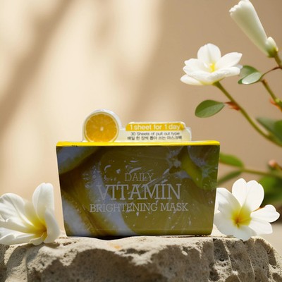 Brightening  Balance | Daily Vitamin Mask by Tenzero   30 sheet pack