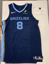 Jaren Jackson Jr.  Game Worn Authentic Jersey Fanatics Certifies #8 Nov 12 2025