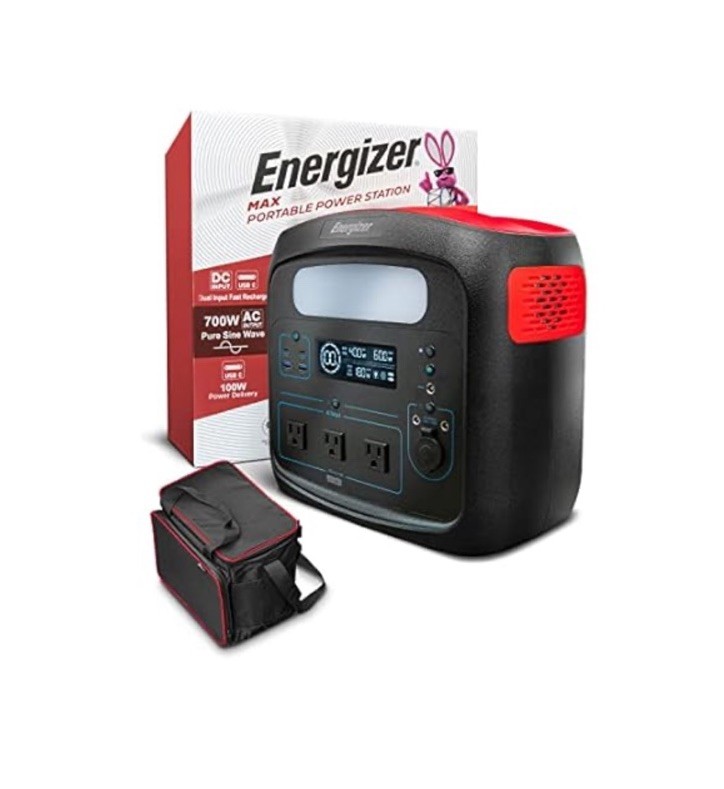Energizer 960W Portable Power Station LiFePO4 110V/700W Pure Sine Wave AC  Outlet | eBay