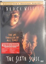 The Sixth Sense DVD, 1999 Collector's Edition Series Bruce Willis NEW/Sealed 