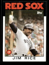 1986 Topps #320 Jim Rice I137