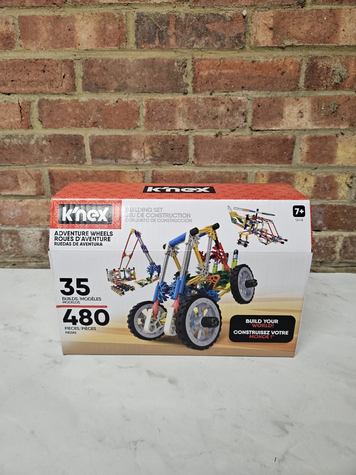 K’nex 35 Model Ultimate Building Set - Engage Kids with 480 Educational Pieces