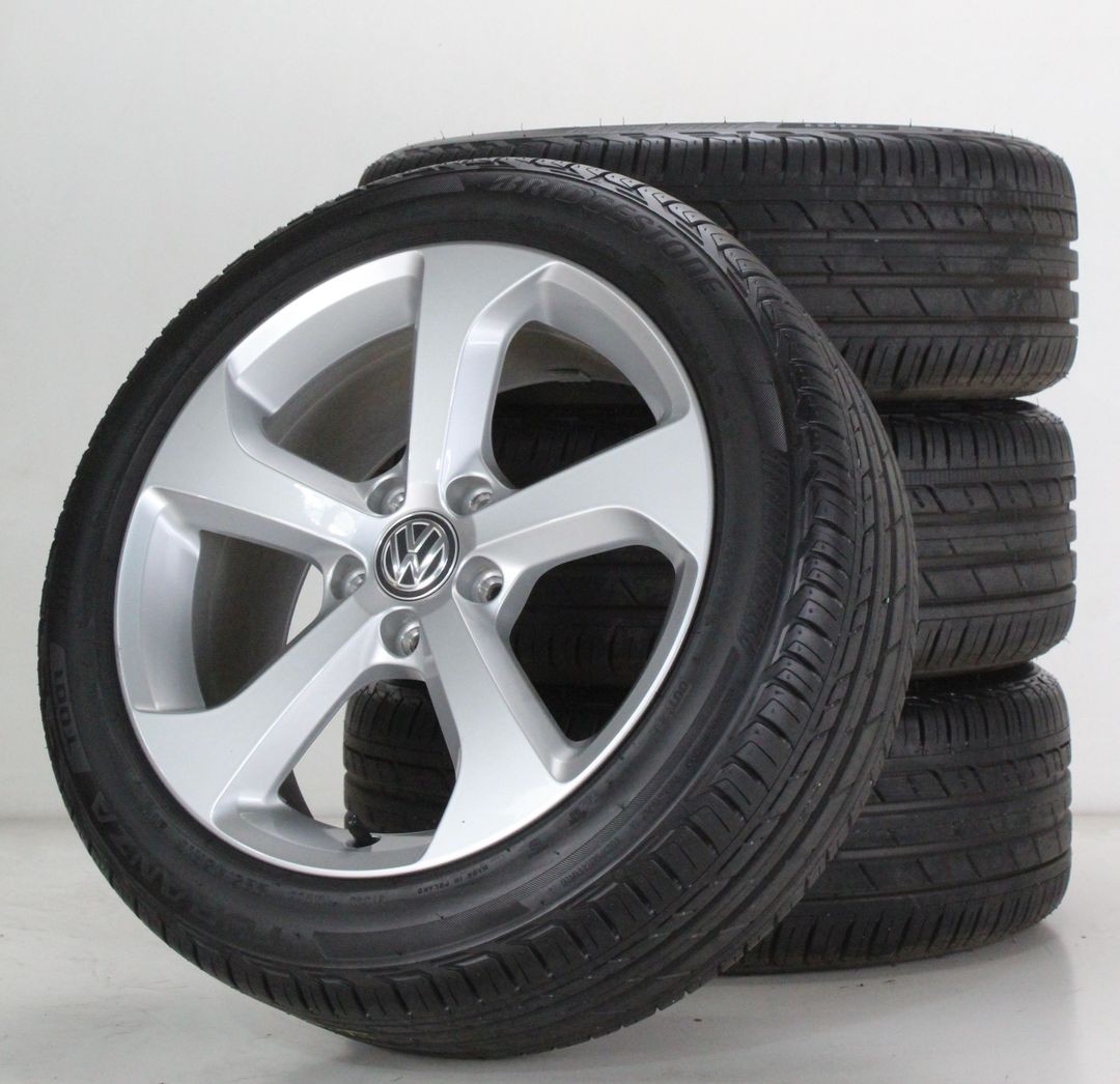 VW Golf 7 GTI & GTD Summer Wheels 17 Inch Alloy Rims Brooklyn Rims 5G0601025BG