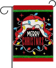 Merry Christmas Vacation Decorative Garden Flag, Funny Xmas Classic Movie Clark