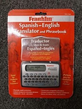 NEW Franklin Spanish-English electronic travel Translator TES-118A SEALED AC
