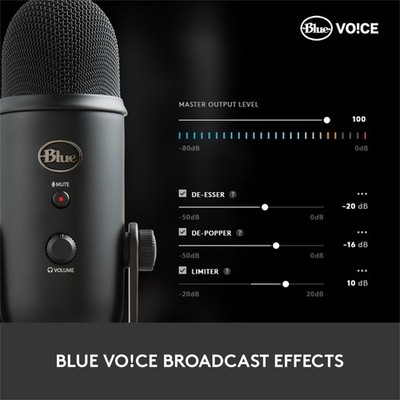 Blue yeticaster ブロードキャストセット　中古 Logitech Blue Yeticaster Pro Broadcast Bundle Yeti USB Microphone