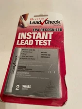 Luxfer EPA Recognized LeadCheck Swabs, Instant Lead Test 2 Swab Blister Pack