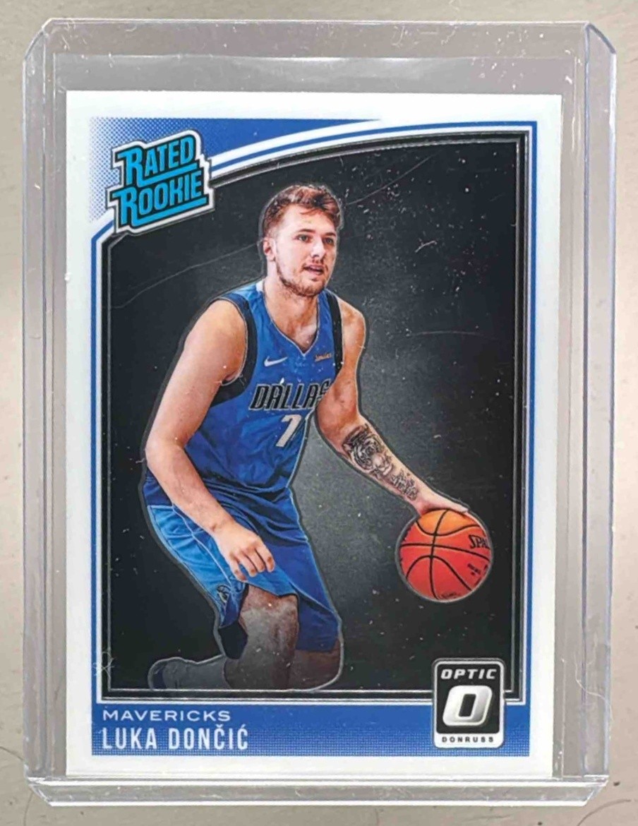 Luka Doncic 2018 Panini Donruss Optic #177 Rookie RC