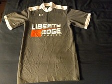 Mens - Liberty Edge Florida - 1/4 Zip Under Armor Short Sleeve Shirt SMALL
