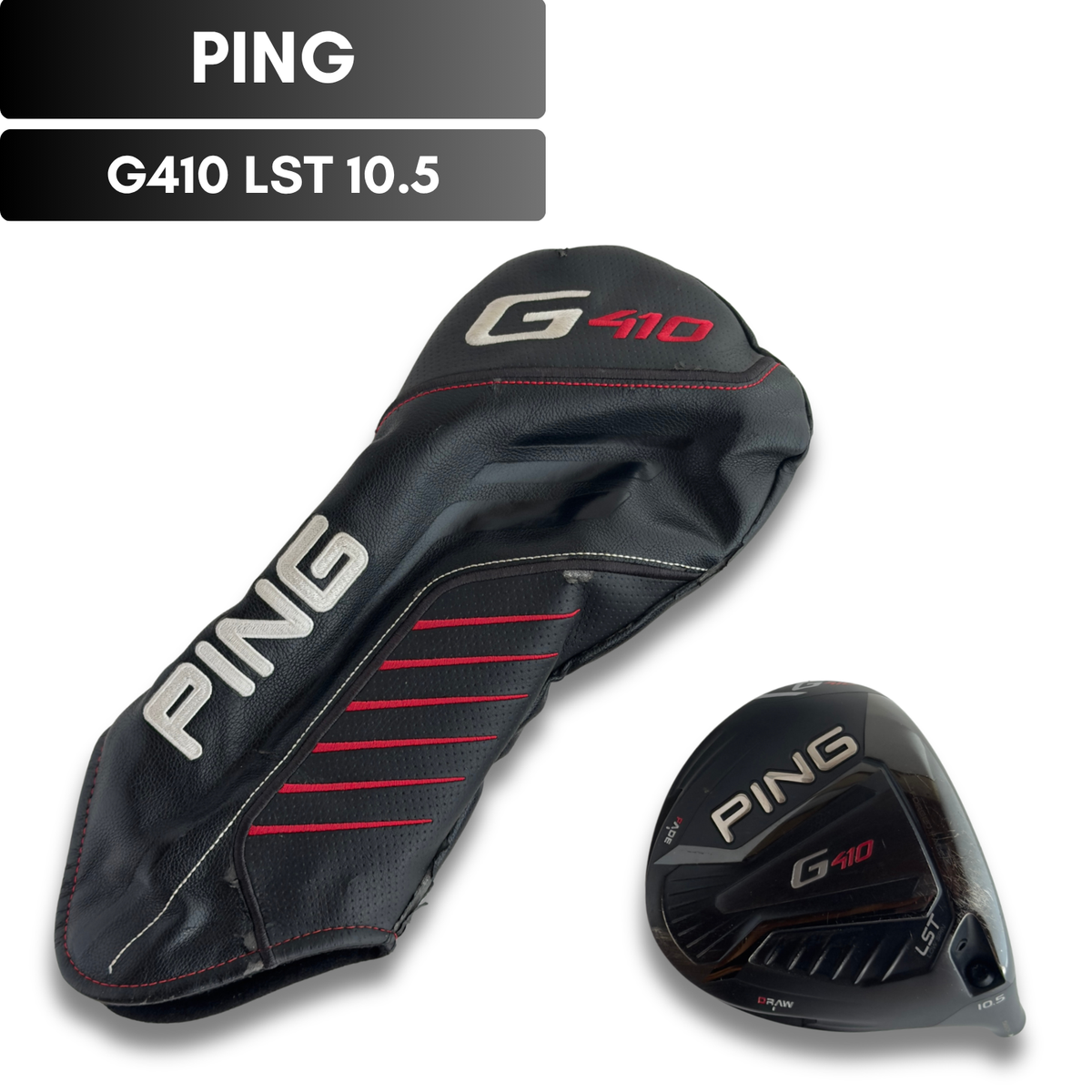 Tête pilote Ping G410 LST 9° tête de rotation basse seule