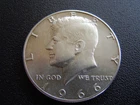 1966 Kennedy Half Dollar Coin (#15)