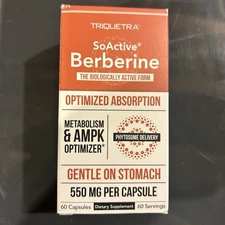 SoActive®, Berberine, 60 Capsules