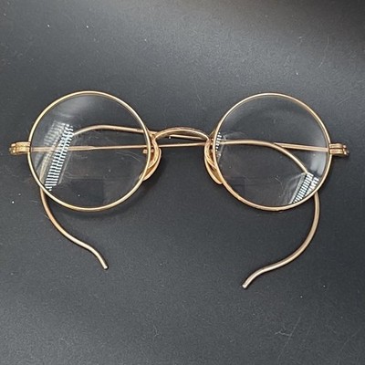 Vintage AO American Optical Round Frames 1/10 12K GF Gold Filled