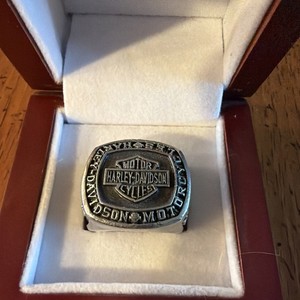 Harley Davidson Ring Stainless Size 12