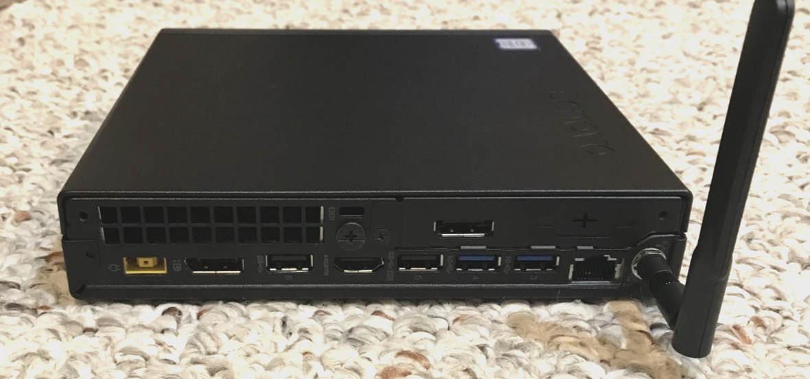 Lenovo ThinkCentre M720q Tiny PC i3-8100T/3.1GHz/ 8Gb/ 128Gb/ WiFi