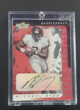 2001 Score Select - Rookie Preview Autographs Michael Vick #RP-1 (AU, RC) 