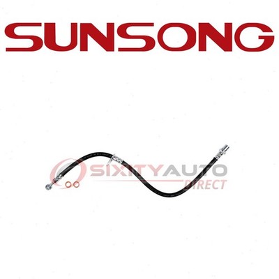 Sunsong Front Left Brake Hydraulic Hose for 2003-2006 Subaru Baja 2.5L H4 - kt