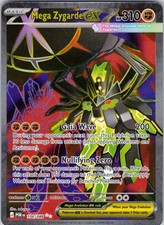 Pokemon PERFECT ORDER Holo MEGA ZYGARDE EX 104/088 NM