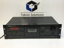 Tascam 102MKII Single Cassette Deck POWERS ON -Needs a Main Belt, Otherwise Good
