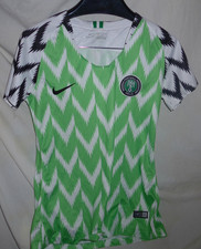 Nike Soccer Jersey Nigeria National Team Womens Large 2018 World Cup Authentic